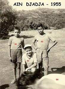 COLO TLEMCEN AIN DJADJA 1955 N02